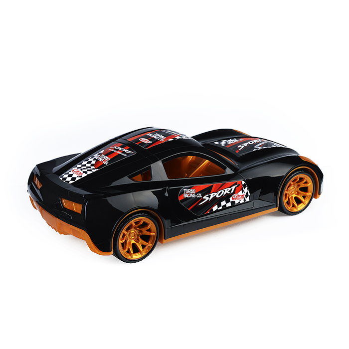 Машинка Turbo "V-MAX" черная 40 см 