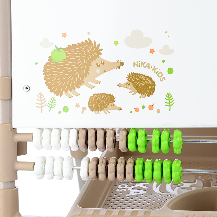 Фото к товару Мольберт «Доска знаний» двусторонний (бежевый) Мольберт «Доска знаний» двусторонний (бежевый)