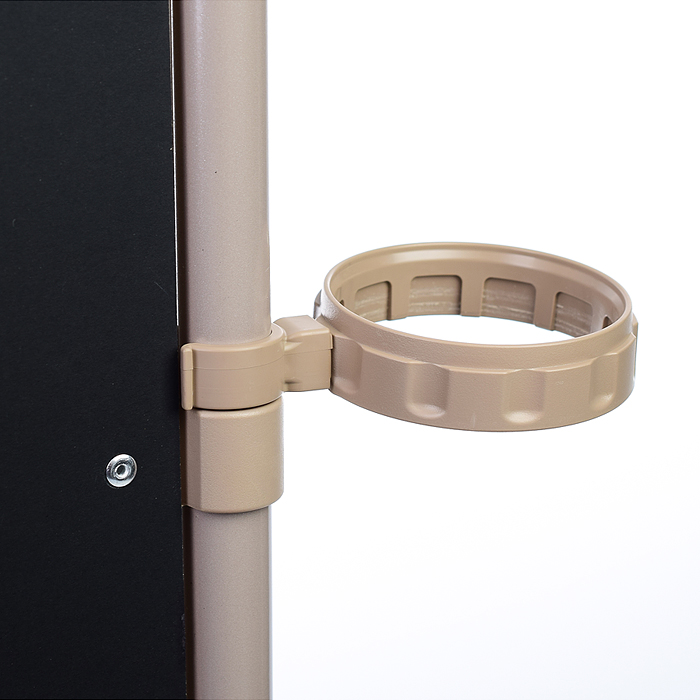 Фото к товару Мольберт «Доска знаний» двусторонний (бежевый) Мольберт «Доска знаний» двусторонний (бежевый)