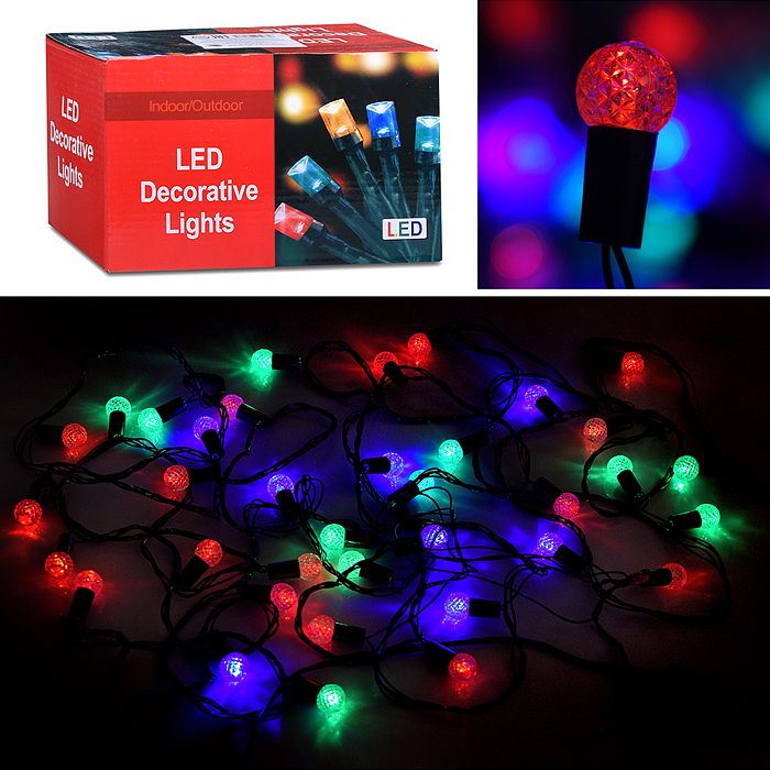 Электрогирлянда Шарик, 36 ламп, цветная Электрогирлянда Шарик, 36 ламп, цветная