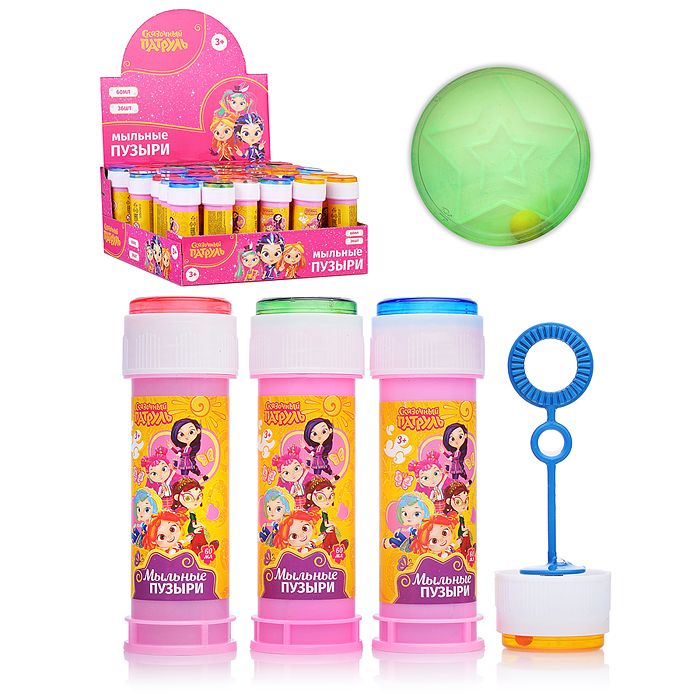 Мыльные пузыри "Сказочный патруль" 60 мл, Мыльные пузыри "Сказочный патруль" 60 мл,