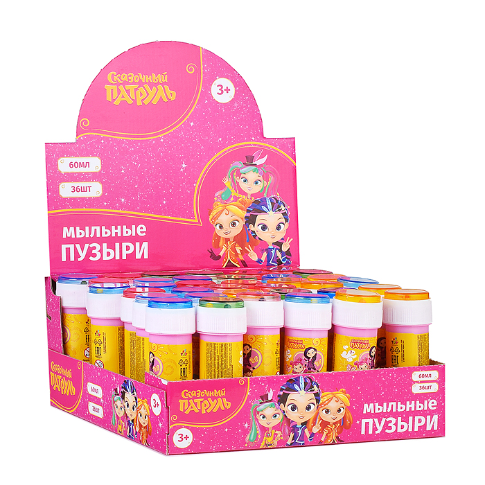 Мыльные пузыри "Сказочный патруль" 60 мл, 