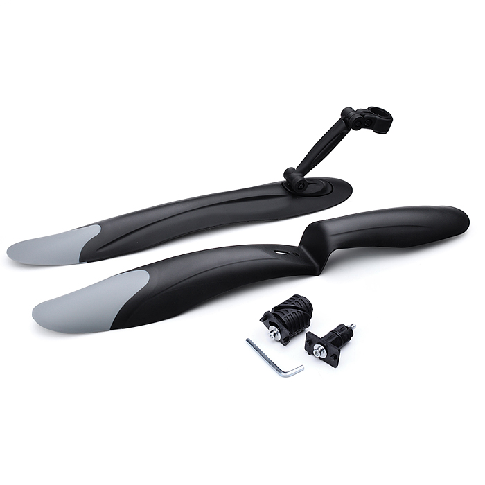 Набор крыльев 26-29" Rocket 057, пластик, цвет черный Набор крыльев 26-29" Rocket 057, пластик, цвет черный