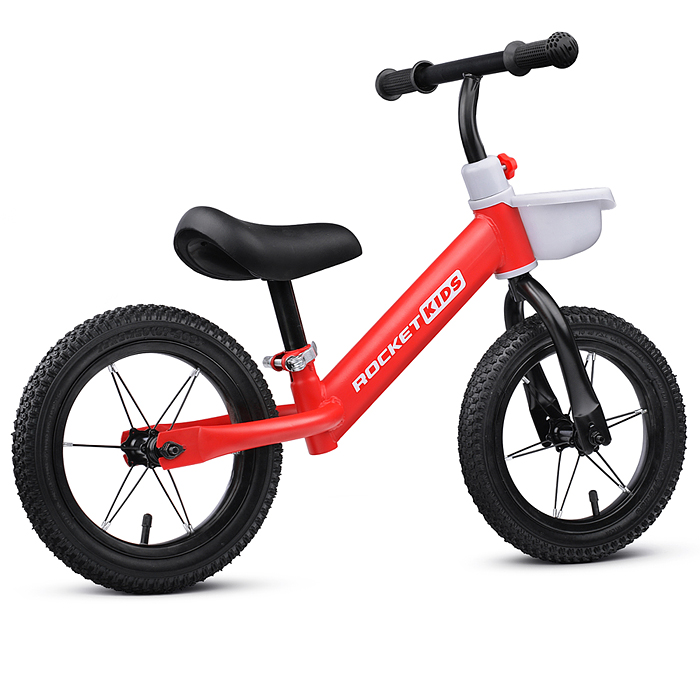 Фото к товару Беговел 12" Rocket, колеса надувные, цвет красный Беговел 12" Rocket, колеса надувные, цвет красный