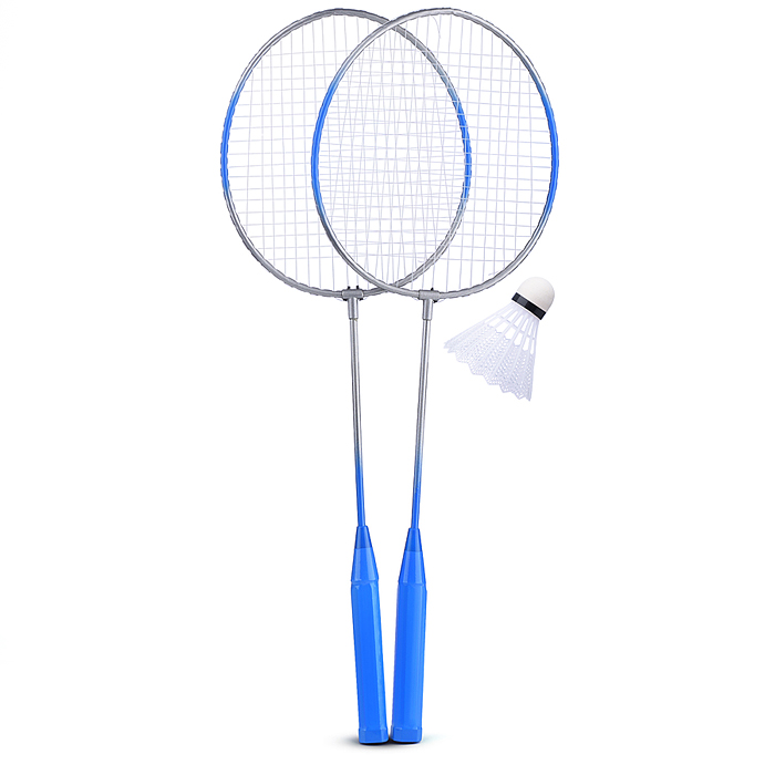 Фото к товару Набор Бадминтон R0177 (2 ракетки, волан) в сетке Набор Бадминтон R0177 (2 ракетки, волан) в сетке