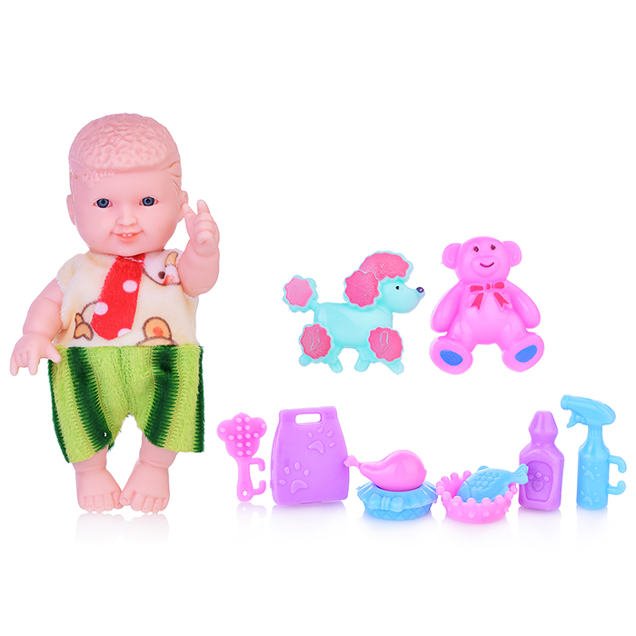 Пупс 5063 с аксессуарами, в пакете Пупс 5063 с аксессуарами, в пакете