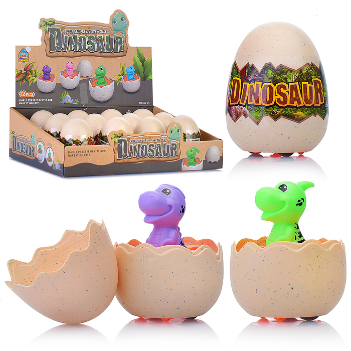 Игрушка-сюрприз 555-5A3 "Dinosaur egg" в яйце Игрушка-сюрприз 555-5A3 "Dinosaur egg" в яйце