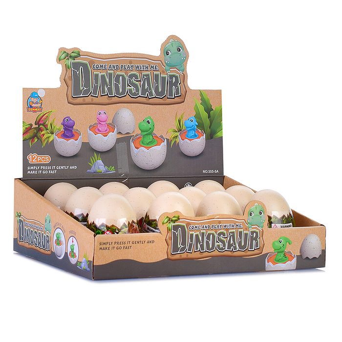 Игрушка-сюрприз 555-5A3 "Dinosaur egg" в яйце