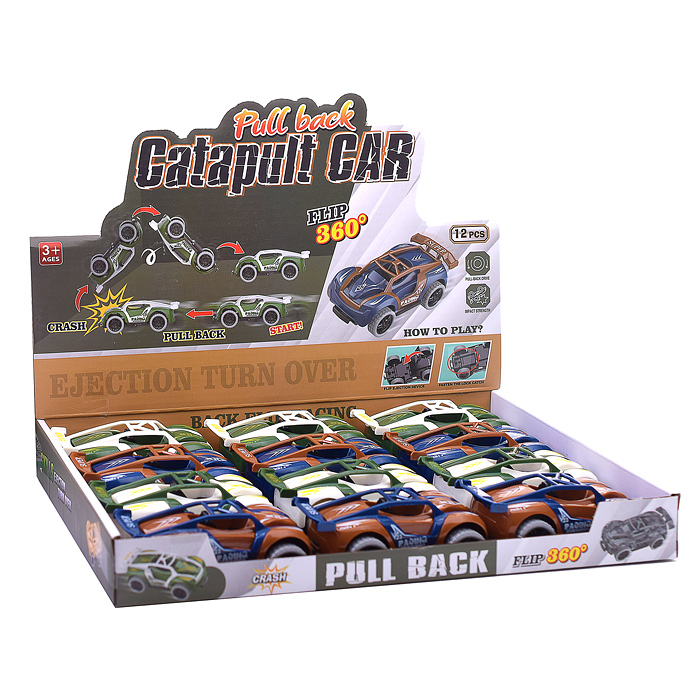 Фото к товару Машина 690-107 "Гонки" перевертыш на 360, в коробке Машина 690-107 "Гонки" перевертыш на 360, в коробке