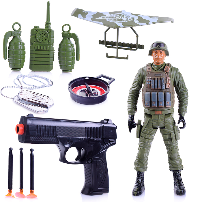 Набор полицейского 88752 "Военный герой" в пакете Набор полицейского 88752 "Военный герой" в пакете