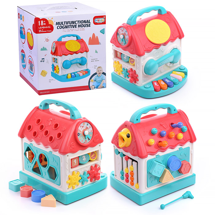 Развивающая игрушка 668-139 "Домик" в коробке Развивающая игрушка 668-139 "Домик" в коробке