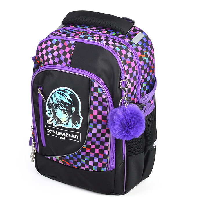 Рюкзак "Ergo. Contemporary Mind" школьный 39x28x20 см (18 л) 850 г, текстильный, 2 отделени