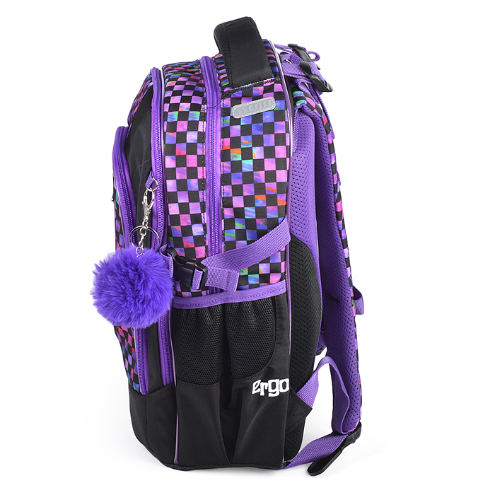 Рюкзак "Ergo. Contemporary Mind" школьный 39x28x20 см (18 л) 850 г, текстильный, 2 отделени