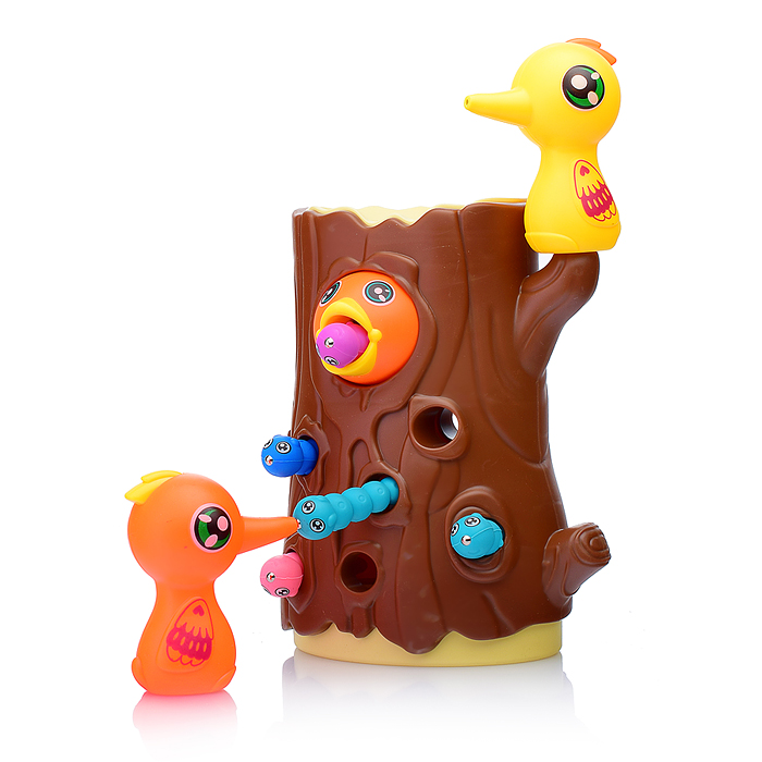 Фото к товару Настольная игра BWN003 "Дятел ловит насекомых" в коробке Настольная игра BWN003 "Дятел ловит насекомых" в коробке