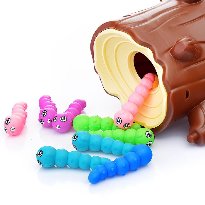 Фото к товару Настольная игра BWN003 "Дятел ловит насекомых" в коробке Настольная игра BWN003 "Дятел ловит насекомых" в коробке