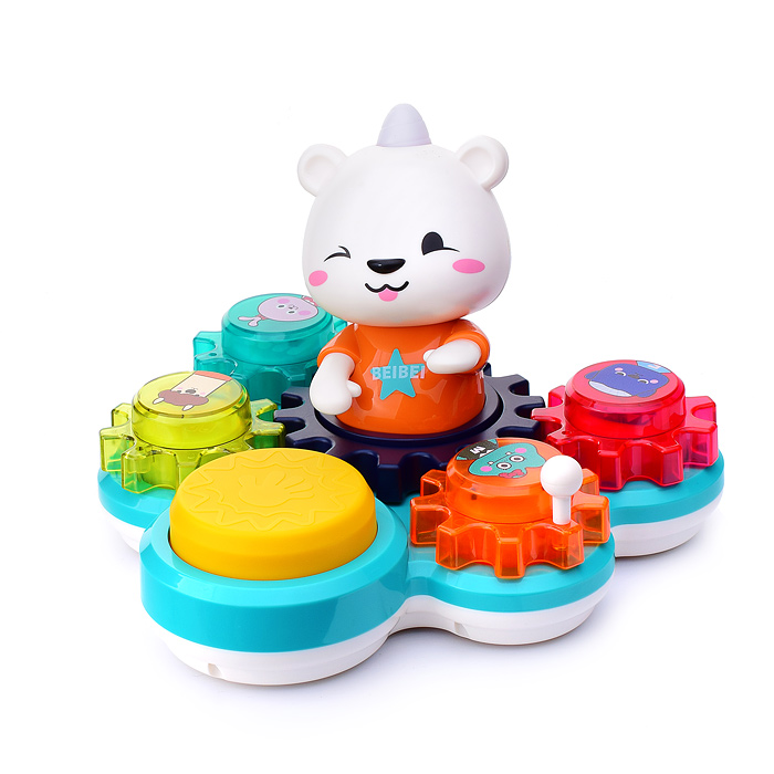 Фото к товару Развивающая игрушка E8993 "Медвежонок" на батарейках, в коробке Развивающая игрушка E8993 "Медвежонок" на батарейках, в коробке