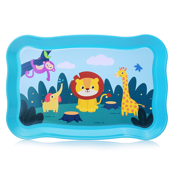 Набор посуды 86-17 "Забавные животные" в чемодане