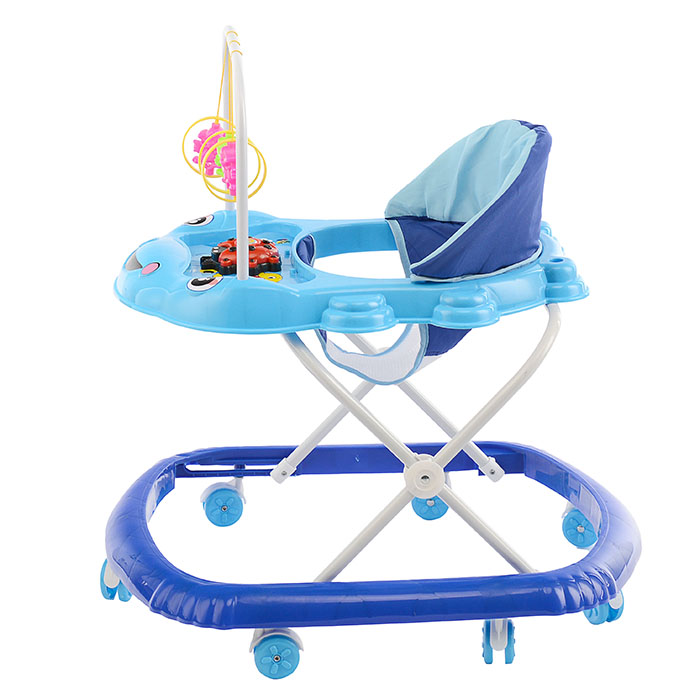 Фото к товару Ходунки 901-M-2 "Божья коровка" (голубой) в пакете Ходунки 901-M-2 "Божья коровка" (голубой) в пакете