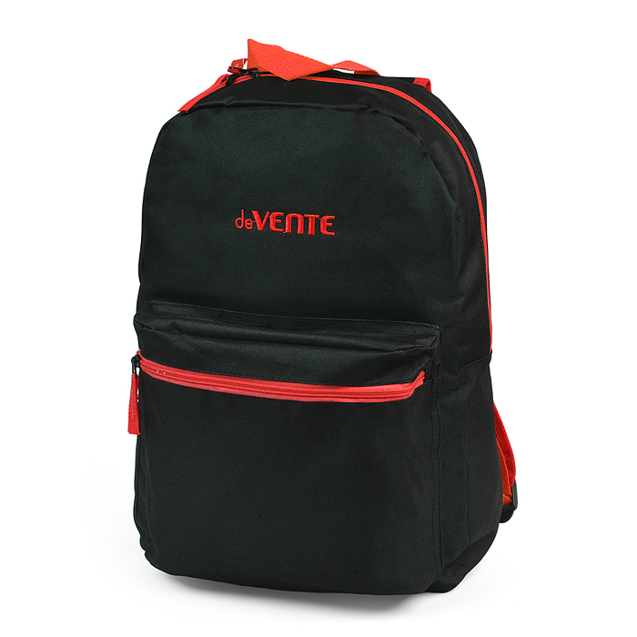 Фото к товару Рюкзак "Black" подростковый 40x29x17 см (14 л) 250 г, 1 отделение на молнии, 1 передний кар Рюкзак "Black" подростковый 40x29x17 см (14 л) 250 г, 1 отделение на молнии, 1 передний кар