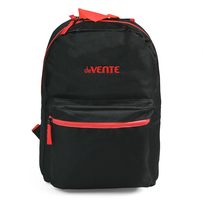 Фото к товару Рюкзак "Black" подростковый 40x29x17 см (14 л) 250 г, 1 отделение на молнии, 1 передний кар Рюкзак "Black" подростковый 40x29x17 см (14 л) 250 г, 1 отделение на молнии, 1 передний кар