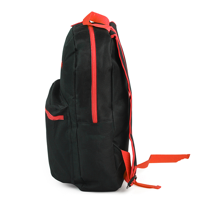 Фото к товару Рюкзак "Black" подростковый 40x29x17 см (14 л) 250 г, 1 отделение на молнии, 1 передний кар Рюкзак "Black" подростковый 40x29x17 см (14 л) 250 г, 1 отделение на молнии, 1 передний кар