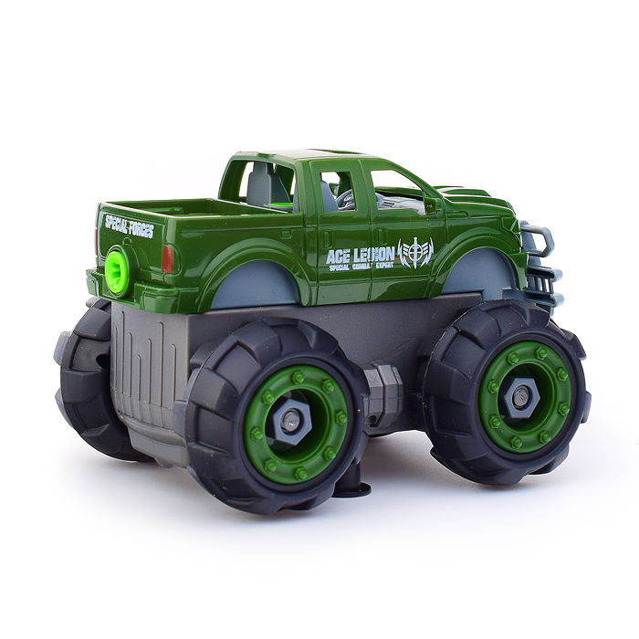 Конструктор CXL700-14B "Машина" с отверткой, в коробке