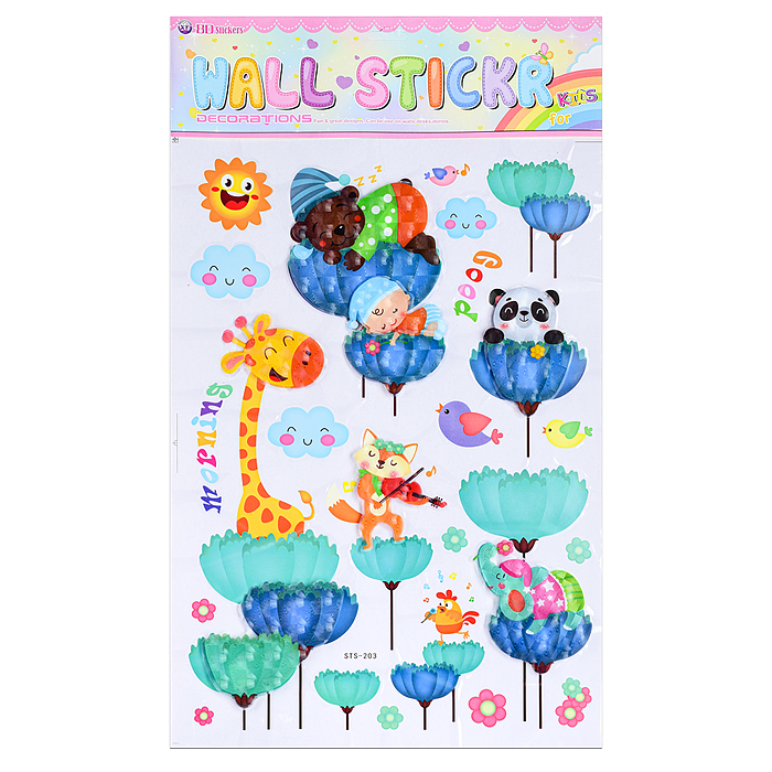 Фото к товару Наклейки интерьерные "Звери" самоклеющиеся фигурные , объёмные , размер наклейки 35*60 см. Наклейки интерьерные "Звери" самоклеющиеся фигурные , объёмные , размер наклейки 35*60 см.