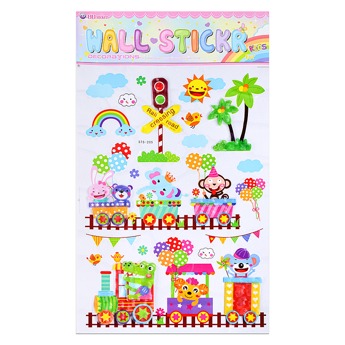 Фото к товару Наклейки интерьерные "Звери" самоклеющиеся фигурные , объёмные , размер наклейки 35*60 см. Наклейки интерьерные "Звери" самоклеющиеся фигурные , объёмные , размер наклейки 35*60 см.