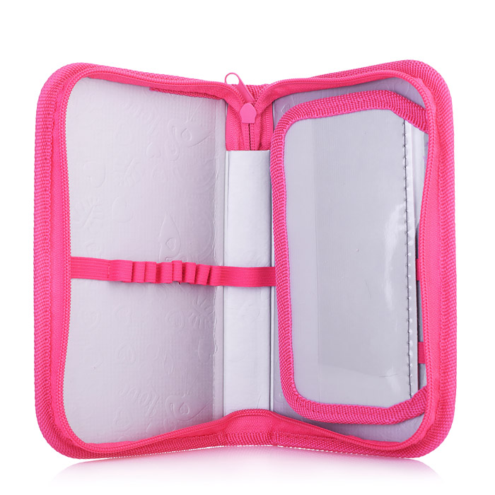 Пенал односекционный большой с откидной планкой "Современная принцесса 2023"