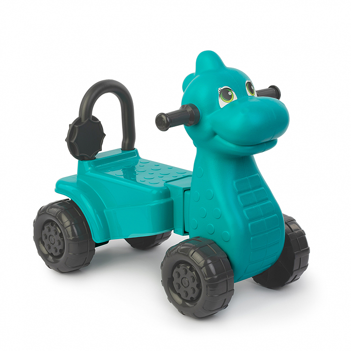 Каталка "Дракон" (бирюзовый) Каталка "Дракон" (бирюзовый)