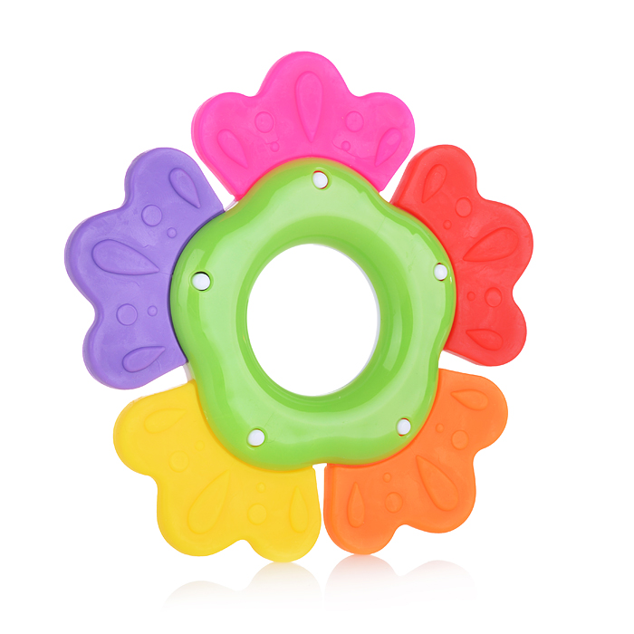 Погремушка - прорезыватель "Лютик" Погремушка - прорезыватель "Лютик"