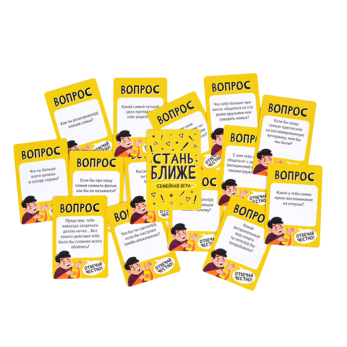 Фото к товару Игра настольная Стань ближе "Для семьи" Игра настольная Стань ближе "Для семьи"