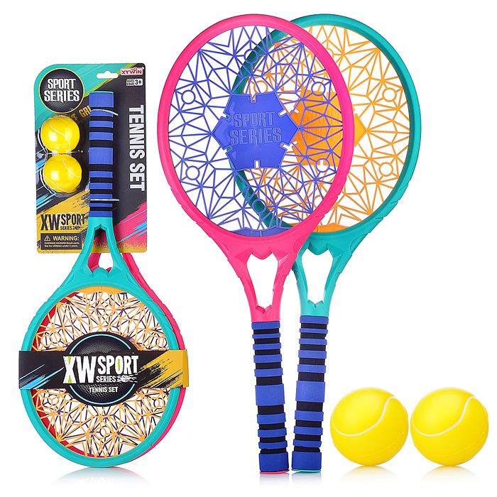 Набор ракеток 9912 2 мяча, на листе Набор ракеток 9912 2 мяча, на листе