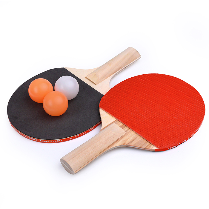 Фото к товару Набор для настольного тенниса 00-3717 (2 ракетки, 3 мяча) на блистере Набор для настольного тенниса 00-3717 (2 ракетки, 3 мяча) на блистере