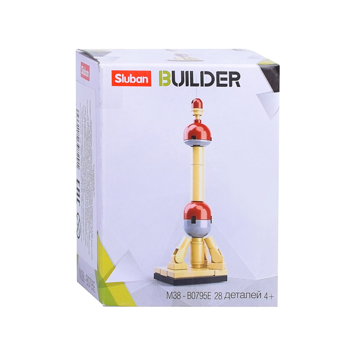 Конструктор M38-B0795E "Телебашня" (28 дет.) Конструктор M38-B0795E "Телебашня" (28 дет.)
