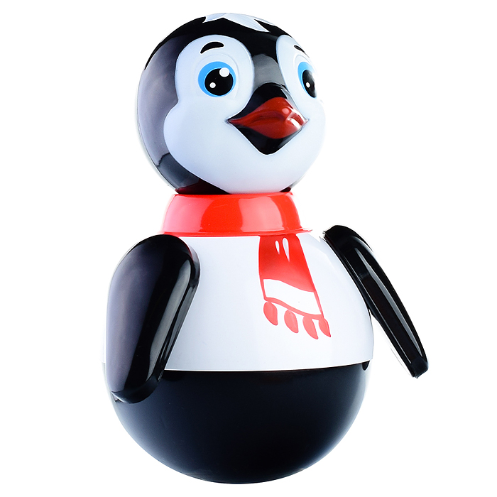 Фото к товару Неваляшка Пингвин в худ. упаковке Неваляшка Пингвин в худ. упаковке