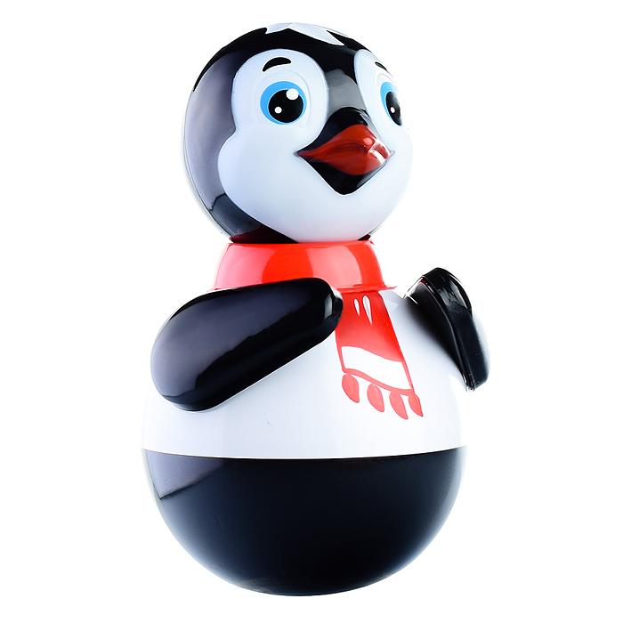 Фото к товару Неваляшка Пингвин в худ. упаковке Неваляшка Пингвин в худ. упаковке