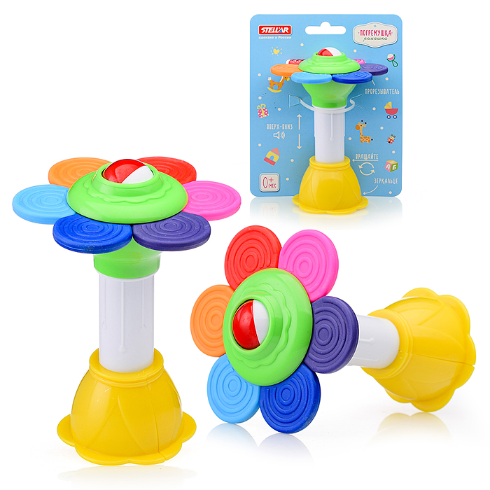 Фото к товару Погремушка "Ромашка" Погремушка "Ромашка"