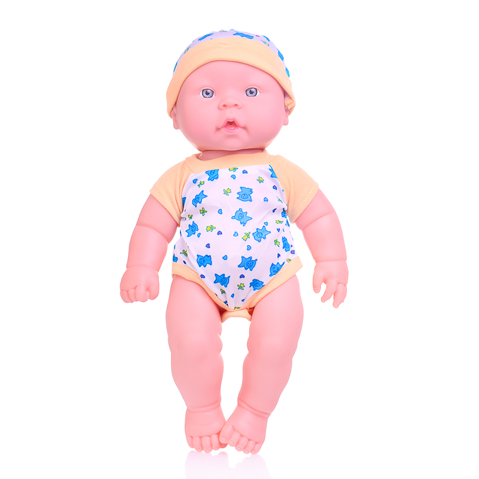 Фото к товару Пупс QH6035-35 с аксессуарами, в коробке Пупс QH6035-35 с аксессуарами, в коробке