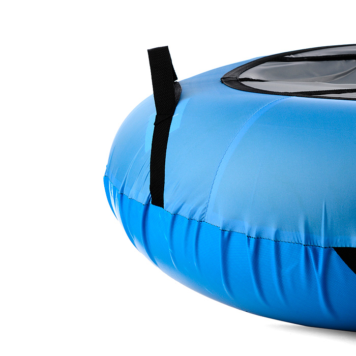 Фото к товару Санки-ватрушка, серия "Эконом", 70см. голубой-светло-серый Санки-ватрушка, серия "Эконом", 70см. голубой-светло-серый