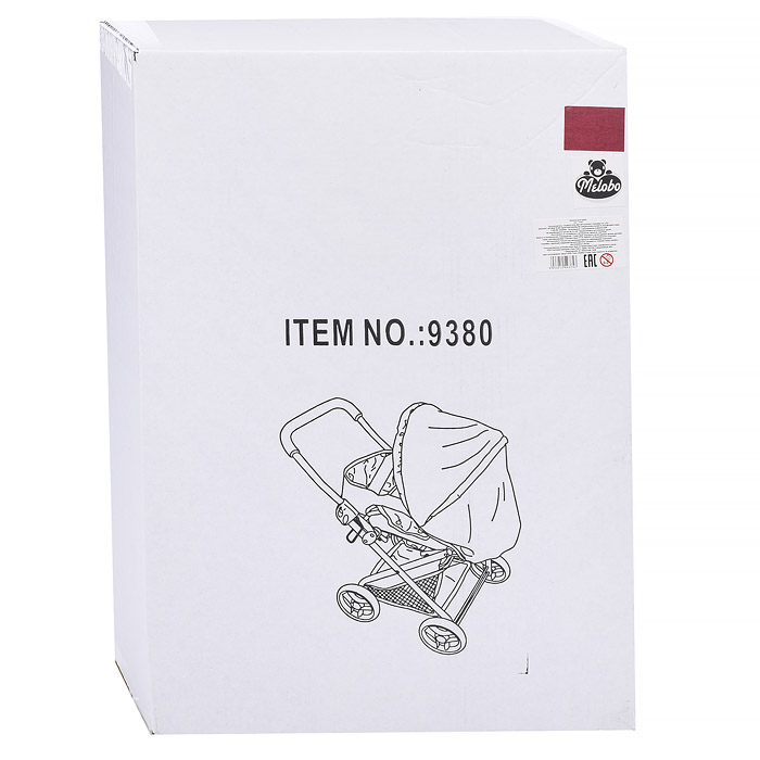 Коляска для кукол 9380 в коробке