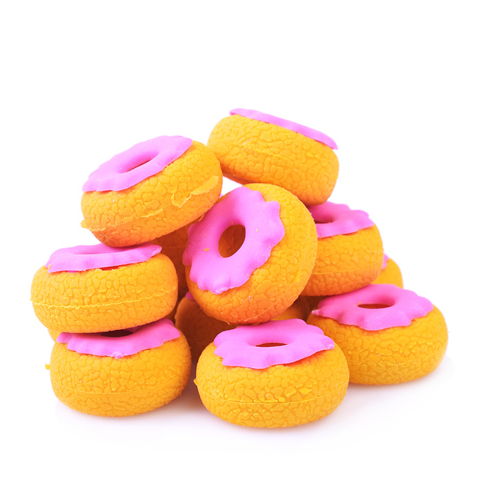 Ластик"Пончик" термопластичная резина, в банке, можно использовать как счетный материал