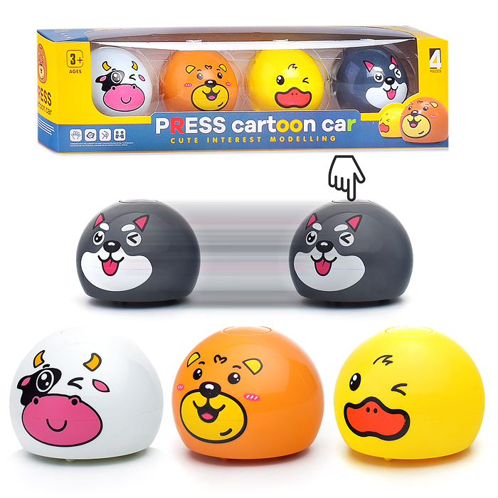 Игрушка заводная AY-032 "Шарики-зверята" в коробке Игрушка заводная AY-032 "Шарики-зверята" в коробке