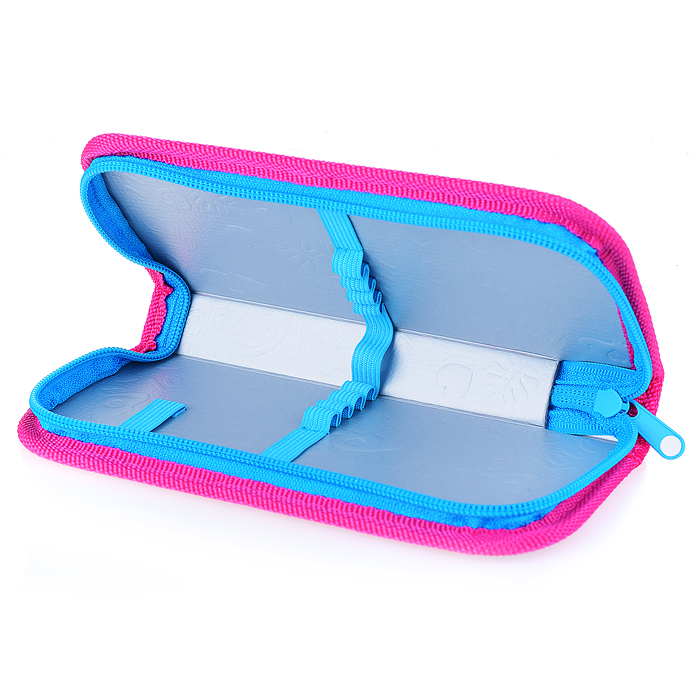 Пенал односекционный средний "Принцесса с шариками"