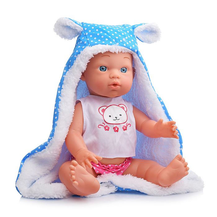 Фото к товару Пупс YL1891I с аксессуарами, в коробке Пупс YL1891I с аксессуарами, в коробке