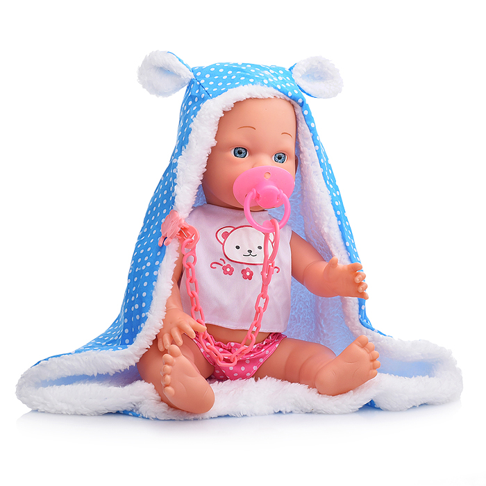 Фото к товару Пупс YL1891I с аксессуарами, в коробке Пупс YL1891I с аксессуарами, в коробке