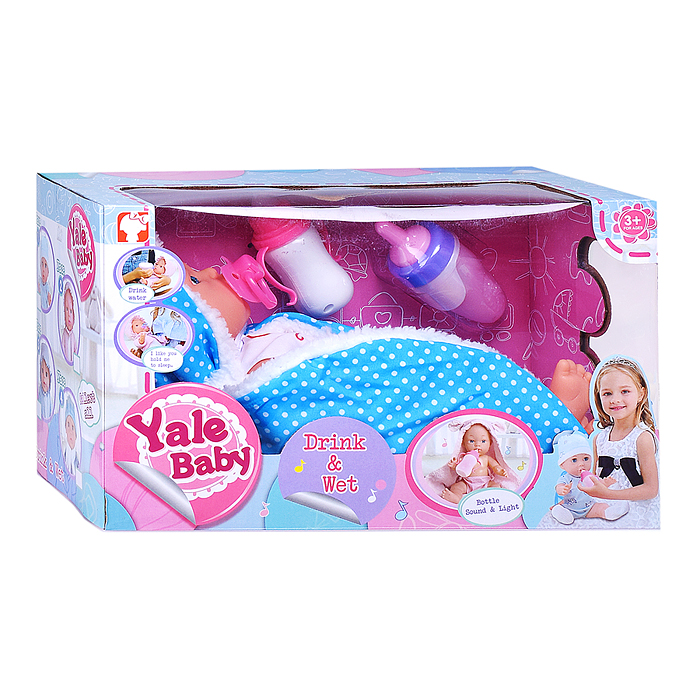 Фото к товару Пупс YL1891I с аксессуарами, в коробке Пупс YL1891I с аксессуарами, в коробке