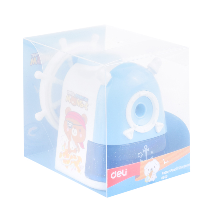 Фото к товару Точилка для карандашей механическая Sailor, 1 отверстие, пластик, ассорти Точилка для карандашей механическая Sailor, 1 отверстие, пластик, ассорти