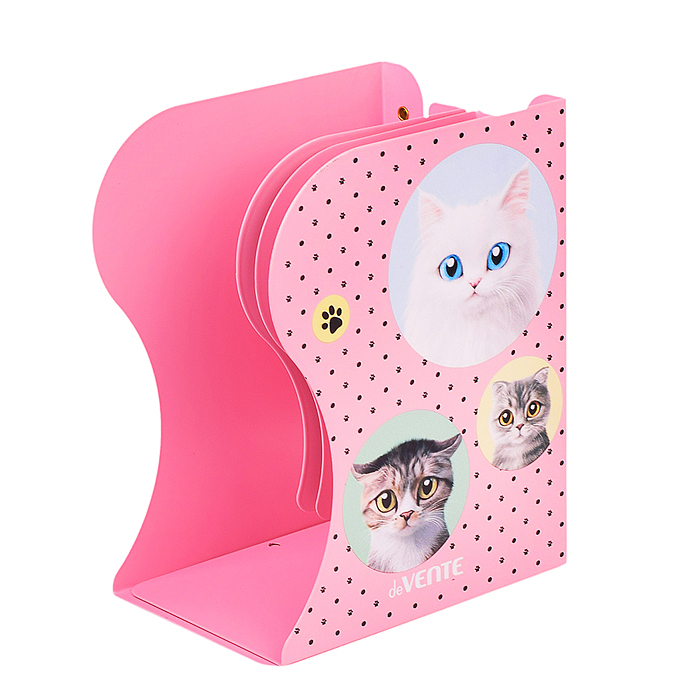 Фото к товару Подставка для учебников и книг "Need More Cat" 19x14,7x9 см, металлическая, телескопическая Подставка для учебников и книг "Need More Cat" 19x14,7x9 см, металлическая, телескопическая