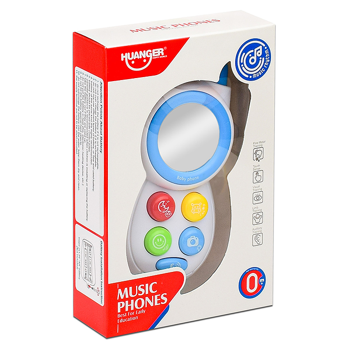 Фото к товару Развивающая игрушка HE0512 "Телефон" в коробке Развивающая игрушка HE0512 "Телефон" в коробке